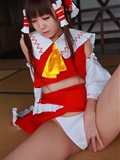 [Cosplay] Reimu Hakurei with dildo and toys - Touhou Project Cosplay(61)